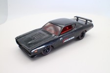 M2 Machines 1971 Dodge Charger Rt Black Hooker Headers 164 Loose Rubber Tires