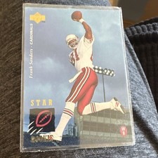 1995 Upper Deck Frank Sanders #26 Arizona Cardinals Star Rookie NFL Card