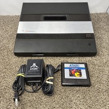 Atari 5200 2 Port Console And Power Supply Tested No Controllers