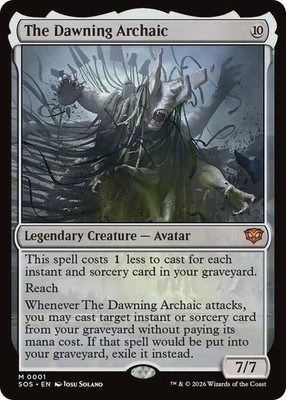 1x The Dawning Archaic NM-Mint, English Secrets of Strixhaven MTG Magic