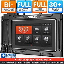 ANCEL HD3500 Pickup Truck OBD2 Scanner All System Diagnostic Tool for GMC Isuzu