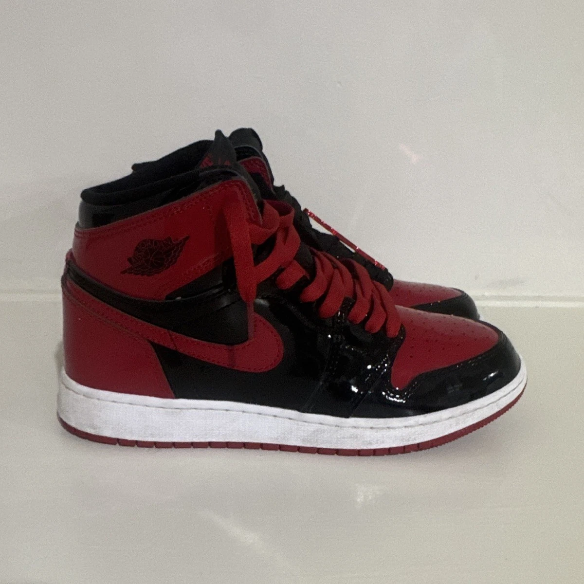 Jordan 1 Retro OG High Patent Bred for Sale | Authenticity