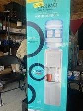 primo water dispenser top loading,hot, cold temperature, white
