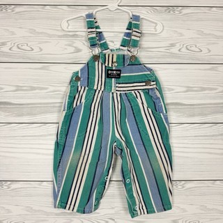 Mono a rayas vintage Osh Kosh B’Gosh bebé talla 12 meses hecho en EE. UU.
