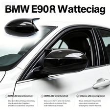 Nierengrill Optik Spiegelkappen f�r BMW E90, Schwarz Glanz Tuning