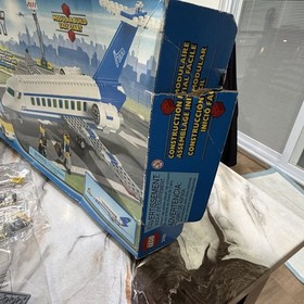 LEGO 3181 Passenger Plane - INCOMPLETE - Bags 1 & 3 Only + Box & Manual