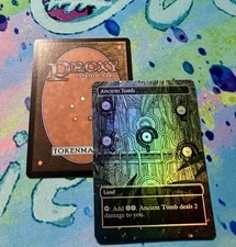 Ancient Tomb Pokémon Unknown Full Art Foil Mtg Play test Card