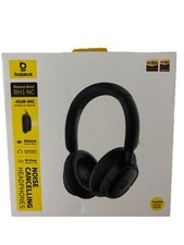 Baseus Bass BH1 NC Wireless Noise Cancelling Headphones Hi  Res 80H Playtime Blck