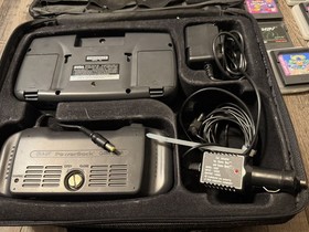 Sega Game Gear Recapped Bundle Lot of Games with Case & Accessories