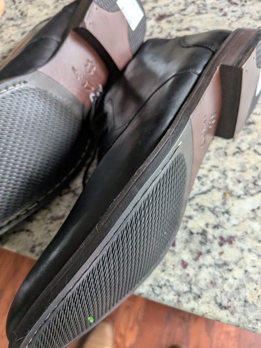 NWOB Clarks Black Men’s US 10.5 Leather Chukka Boots Shoes - Picture 11 of 17