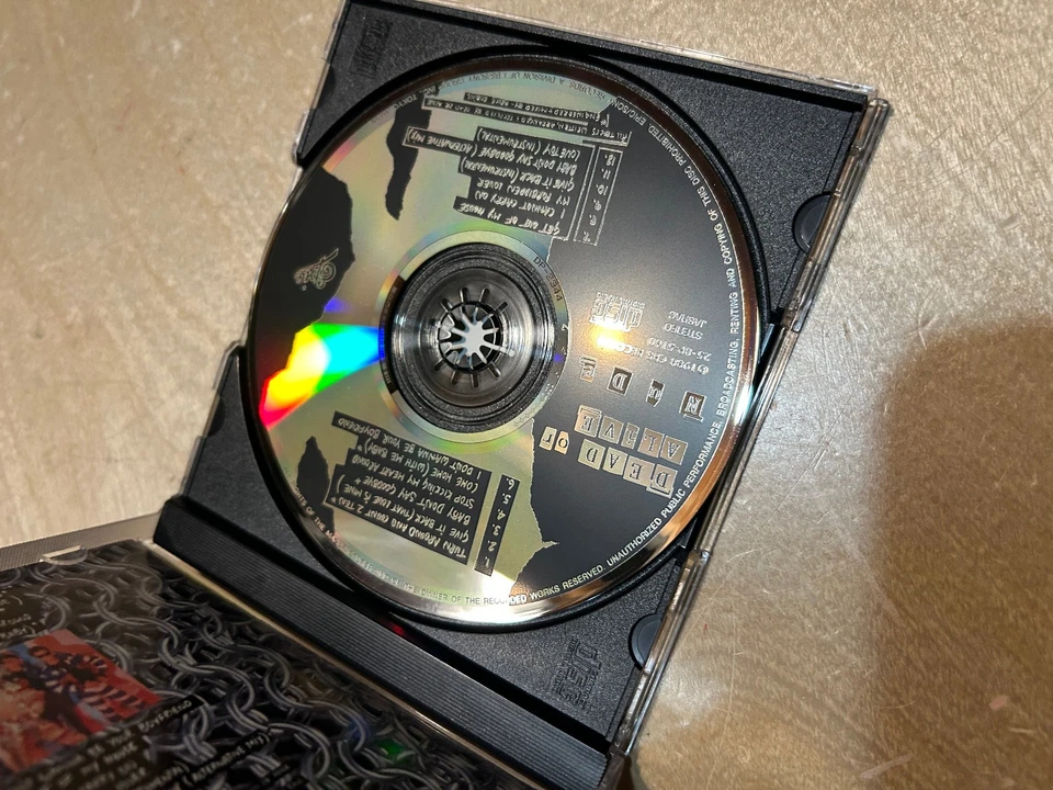 DEAD OR ALIVE Nude Japan Rare Vintage CD 25 8P 5160 w/OBI 3 Bonus Tracks 1988 - Image 3 of 4