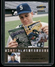 1996 Score Pitcher Perfect Alex Rodriguez Randy Johnson #2 Seattle Mariners