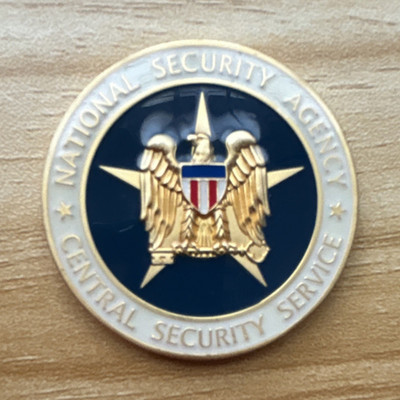 NSA CSS Dep Chief Challenge Coin | RADM Daniel J. MacDonnell | Trump 45