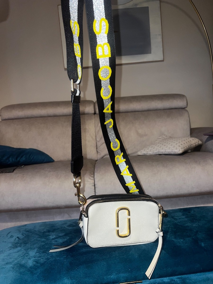 Marc Jacobs Snapshot Crossbody Bag Gold Hardware Double Zip
