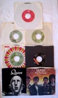Queen 45 Record Lot of 9 recs, Under Pressure , Bohemian Rhapsody, Play The Game