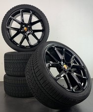 Porsche Panamera 976 21 Zoll Felgen Winterreifen Winterräder schwarz Sport 971