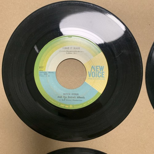 Lot of 6 - 50/60’s 45 Record Jimmie Rodgers, Tommy Roe, Mitch Ryder & Detroit - Picture 3 of 13