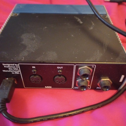 PreSonus AUDIOBOX USB 2 Channel Audio Interface, works but has faint buzz sound - Picture 2 of 2