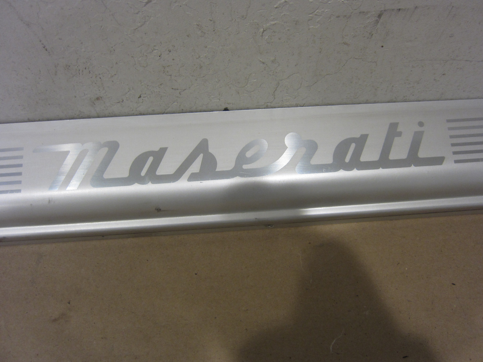 Maserati 4200 - Rh Sill Plate / Under Door Panel - P/N 386100314