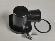 Billet Swivel Water Neck Thermostat Housing Ford Big Block 429 460 1.5'' Black