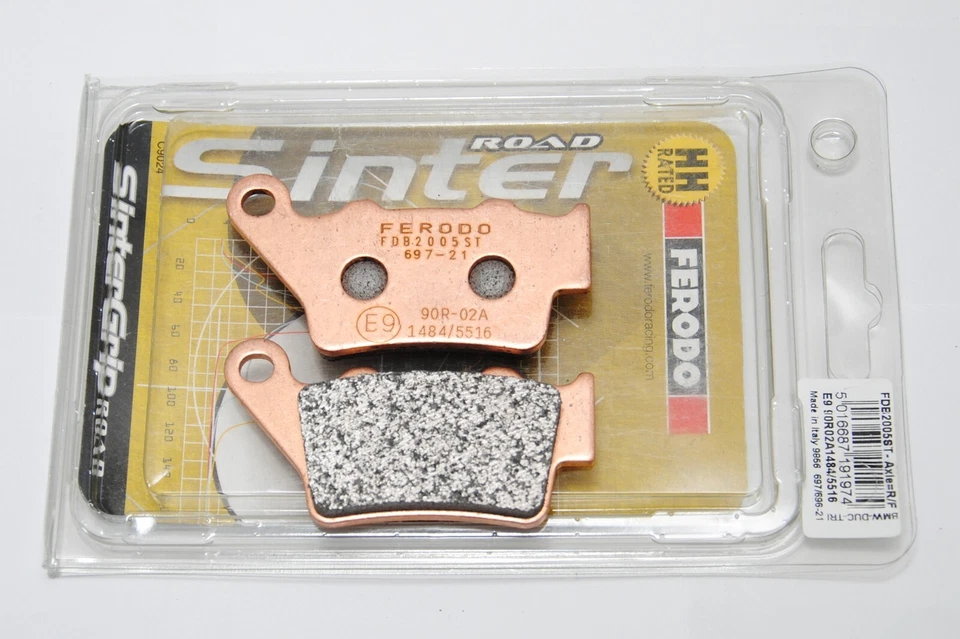 Plaquettes De Frein Arrière HONDA CB 500 1997-2003 FERODO FDB2005ST Sintérisées - Photo 1/1