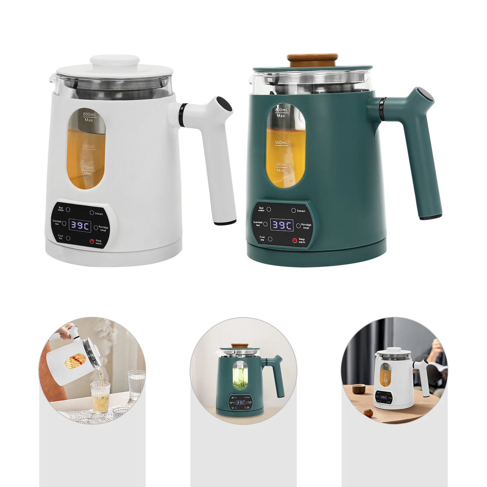 Electric Tea Pot Temperature Control Electric Tea Kettle Water Boiler And Heater