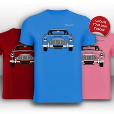 Aston Martin DB5 Front View Super Cool hand printed T-Shirt