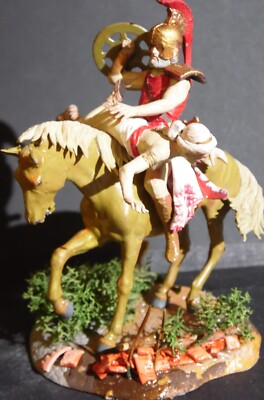 Paris & Helena - Mythology Greece - 3D FanArt 1/32 / 11cm Unikat handbemalt***