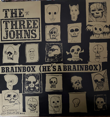 The Three Johns - Brainbox (He's A Brainbox) - Original 12  Vinyl EP - 1985