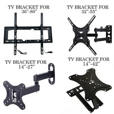 TV Wall Bracket Stand for 32 37 40 42 43 50 55 58 65 70 75 77 Inch Monitor LCD