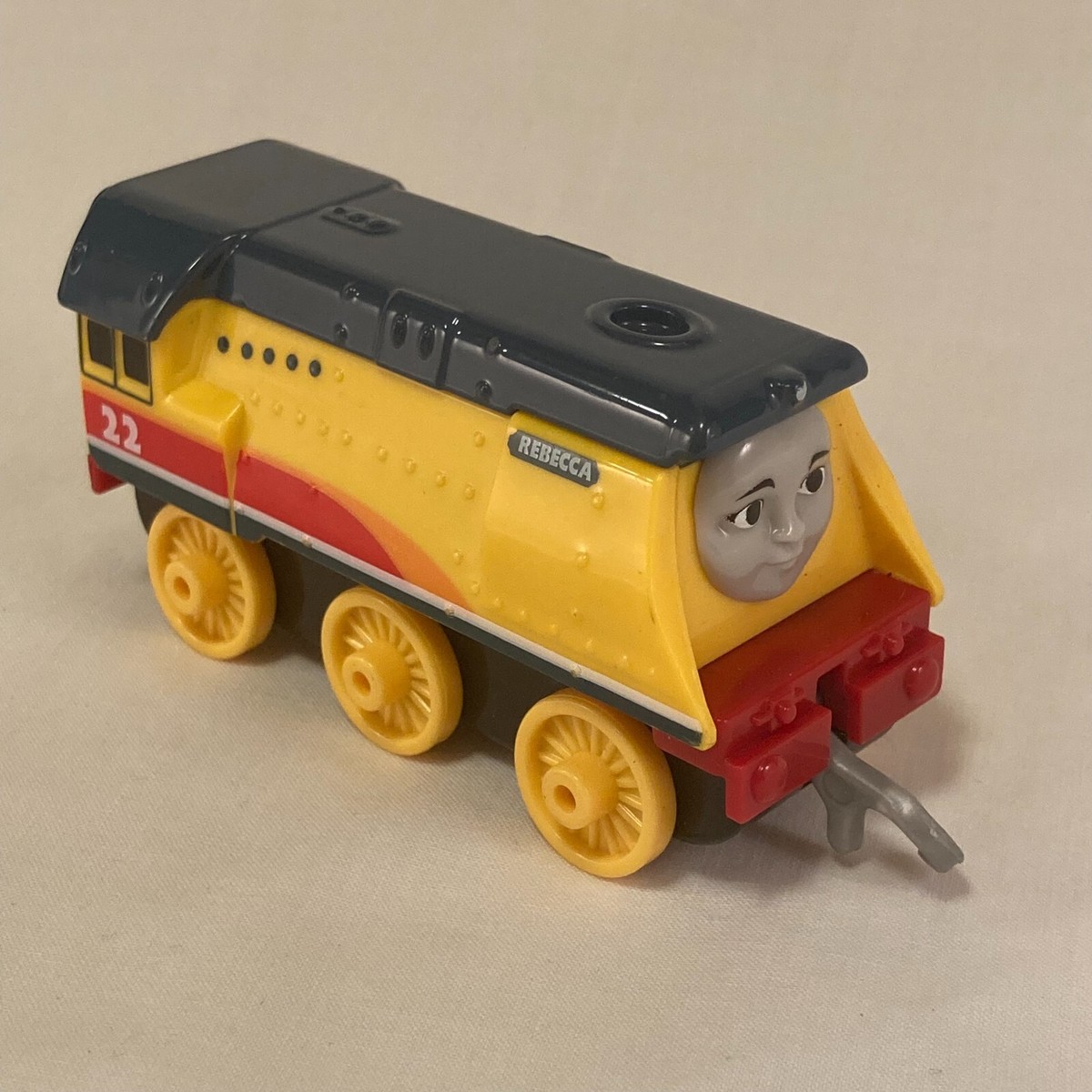 Thomas The Train Push Along Rebecca Yellow #22 Engine 2018 Gullane - Main Image
