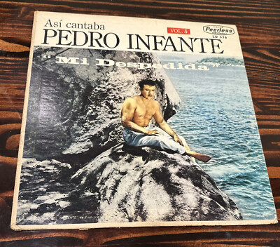 Asi Cantaba PEDRO INFANTE Mi Despedida LATIN LP Shrink PEERLESS VG, Vol. 5