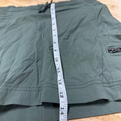 ATHLETA Trekkie Cargo Skort Skirt Pockets Olive Army Green Hike #537174 Size 2 - Picture 10 of 10