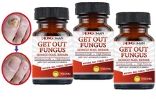 Hongo Nail Repair 3 Bottles | Antifungal Nail Oil | Natural Fungus Support