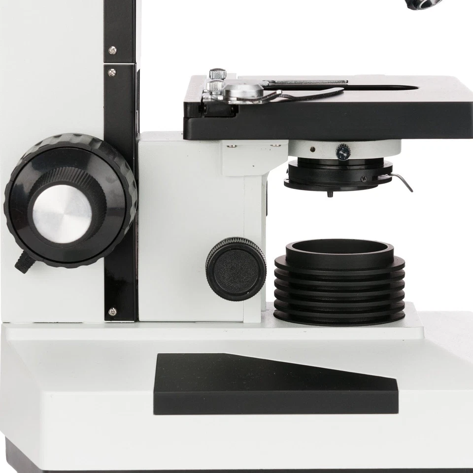 Microscopio compuesto trinocular biológico simul-focal AmScope T490C 40X-2500X Foto 4 de 4