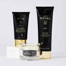 JAFRA ROYAL DEFY Set 3 Pcs New  Sealed day, night,  cleanser reg. 180.00