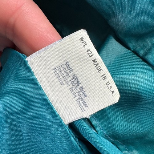 Vintage Levis Jacket Youth 12 (Fits Mens Small) Blue Western Puffer 80s USA Made - Picture 15 of 20