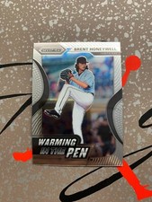 2020 Prizm Baseball BRENT HONEYWELL Tampa Bay WARMING IN THE PEN Insert RC