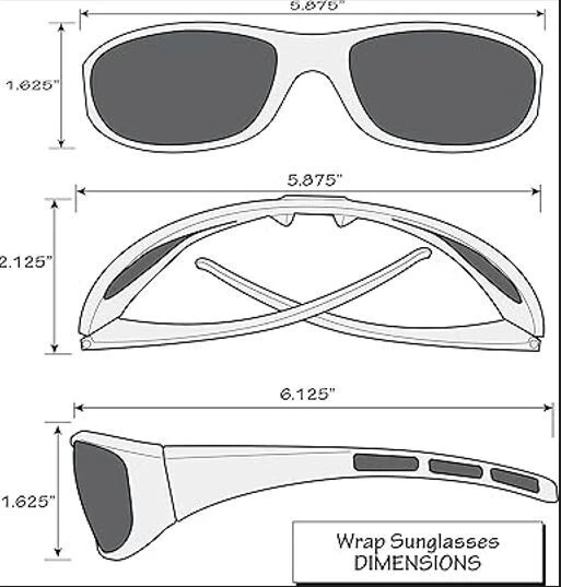 Gafas de sol polarizadas 3 puntos New York Jets ropa deportiva mercancía oficial de la NFL Foto 4 de 4