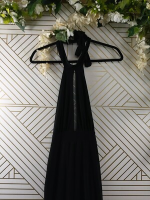 windsor black long dress Dramatic Black Dresses