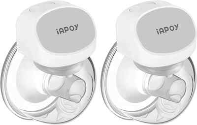 #ad Double Wearable Breast Pump Hands Free Electric Suction Milk Feeding 5 Modes NEW $24.99