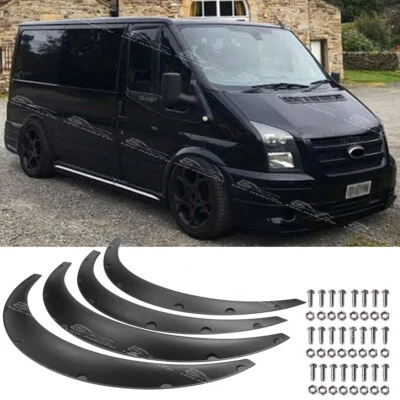 DREAMIZER 4Pcs For Ford Transit 2006-2013 Fender Flares Wide Body Wheel Arches Mudguards