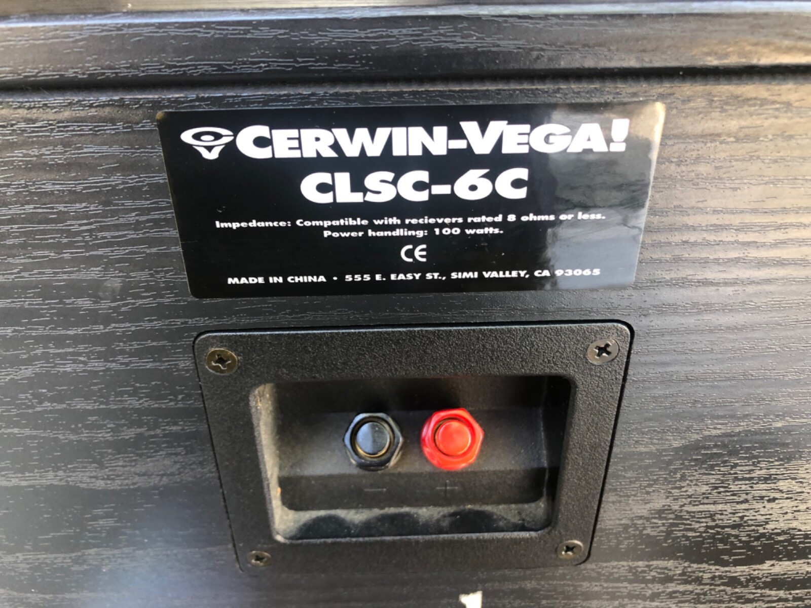 cerwin vega clsc
