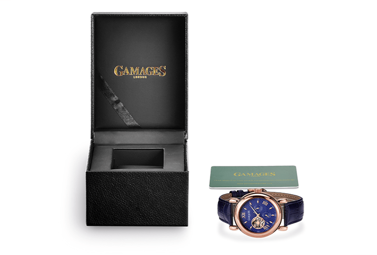 GAMAGES OF LONDON - Limited Edition - Hour Timer Automatic - Steel