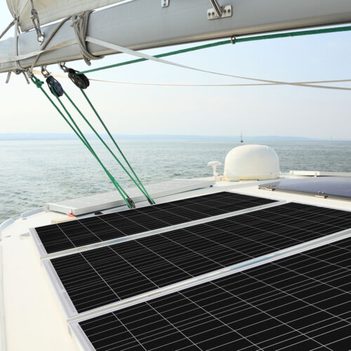 Renogy 30W 50W 100W 175W 200W 320W 640W Solar Panel 12V Mono Off Grid RV Caravan - Picture 2 of 89