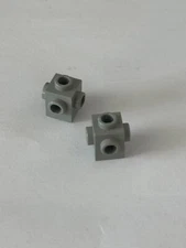 LEGO Parts 4733 (2pcs) Brick, Modified 1 x 1 w Studs on 4 Sides Pick Colors