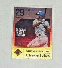 2018 Panini Chronicles Baseball Singles - Pick From Drop Menu