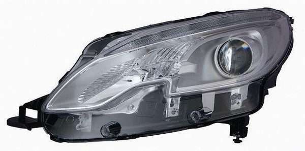 Faro Fanale Proiettore DX 2H7 A LED Destro C/Motor Elettr Peugeot 2008 2013 2016-image