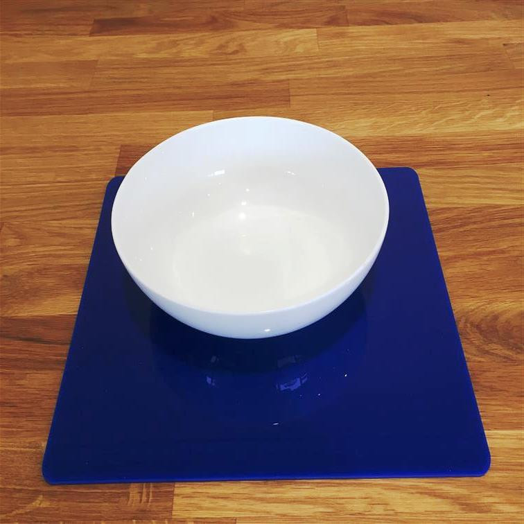 Square Placemat Set - Blue Klasyczna nowa praca