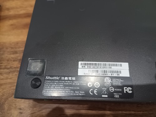 Shuttle XPC DS61, 4Gb RAM, proc. G1610T - Bild 4 von 9